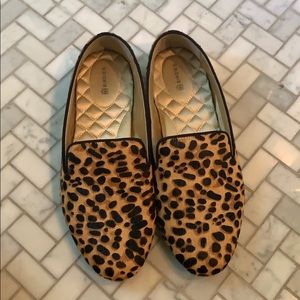 Birdies The Starling Cheetah Calf Hair Loafer